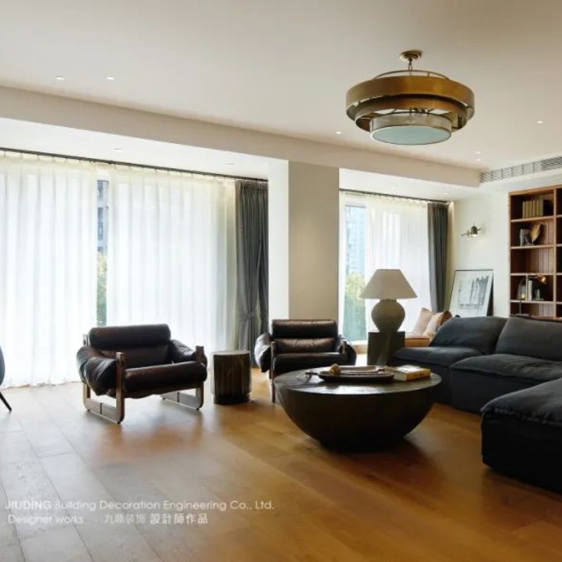 280㎡艮山(shān)府現(xian)代(dai)自然風裝(zhuang)修案例