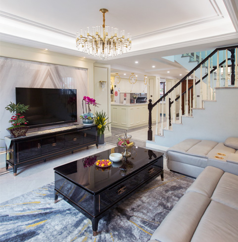 白馬山(shān)莊排(pai)屋裝(zhuang)修案例