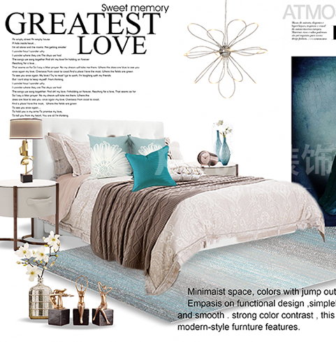 美政美苑軟裝(zhuang)裝(zhuang)飾案例