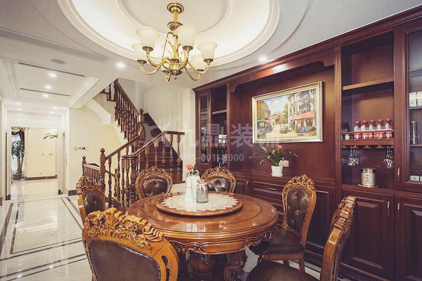 餐廳裝(zhuang)修實景圖