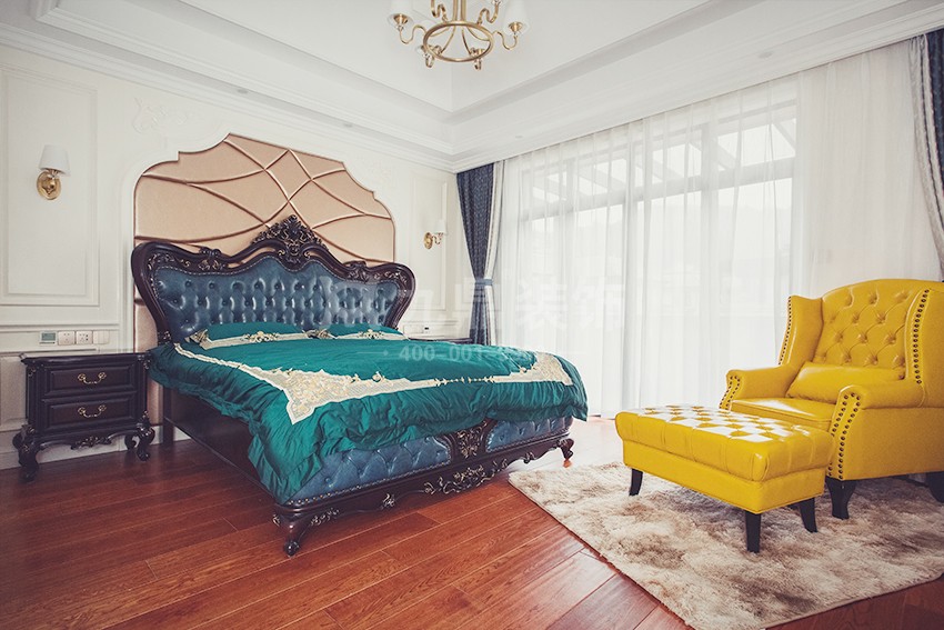 卧室裝(zhuang)修實景圖