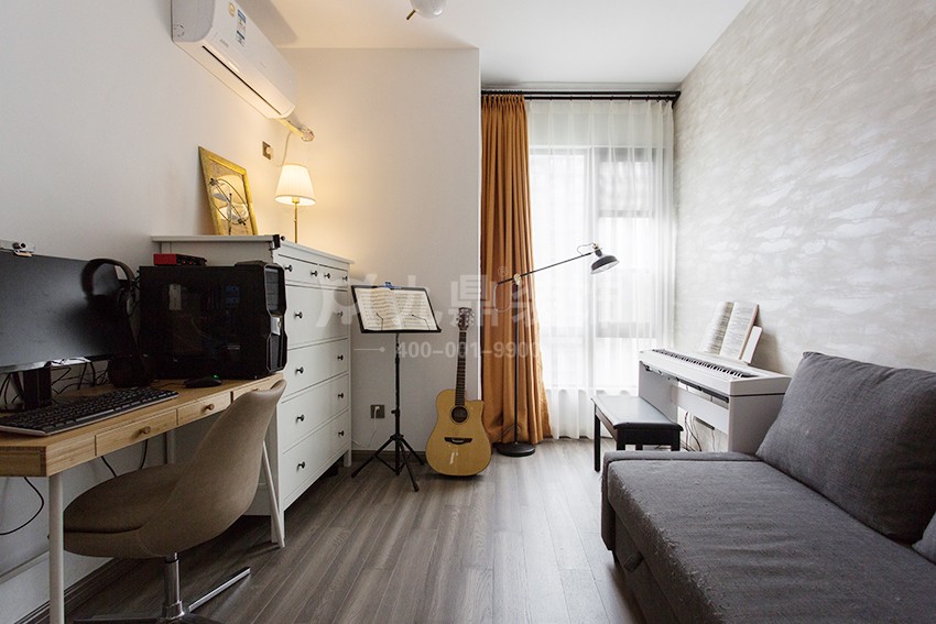 書房裝(zhuang)修實景圖