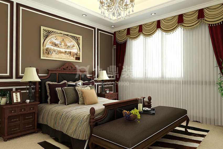 别墅主(zhu)卧裝(zhuang)修效果圖