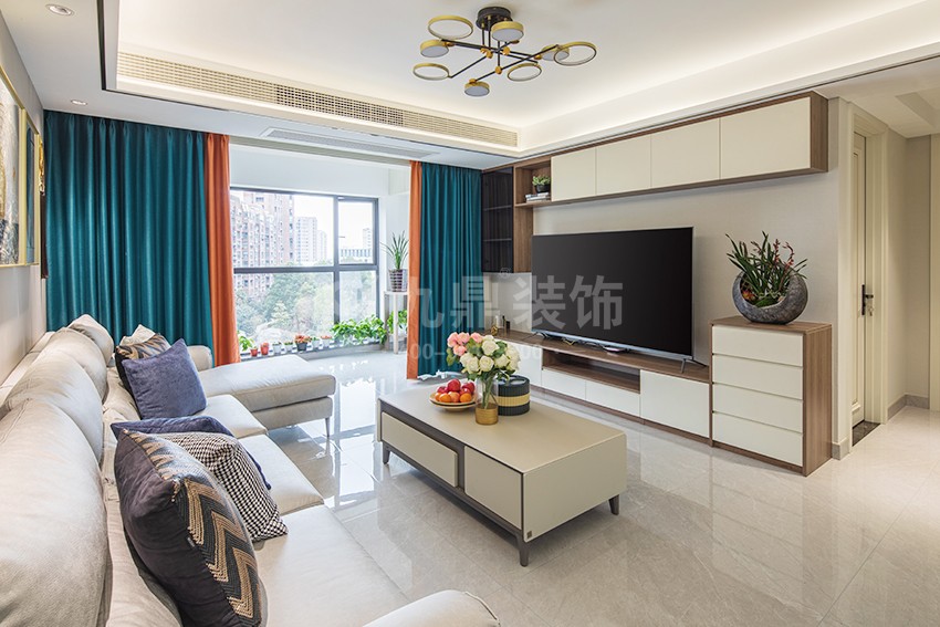 客廳裝(zhuang)修圖