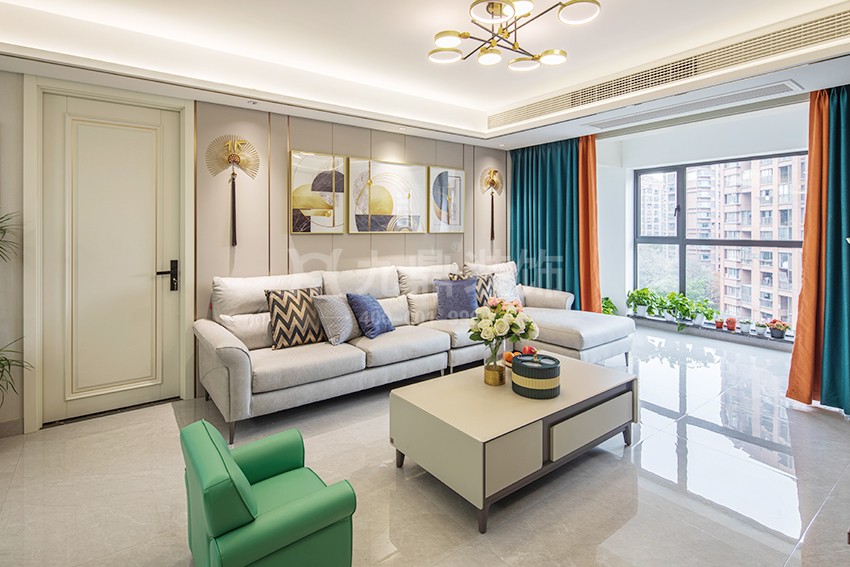 客廳裝(zhuang)修圖