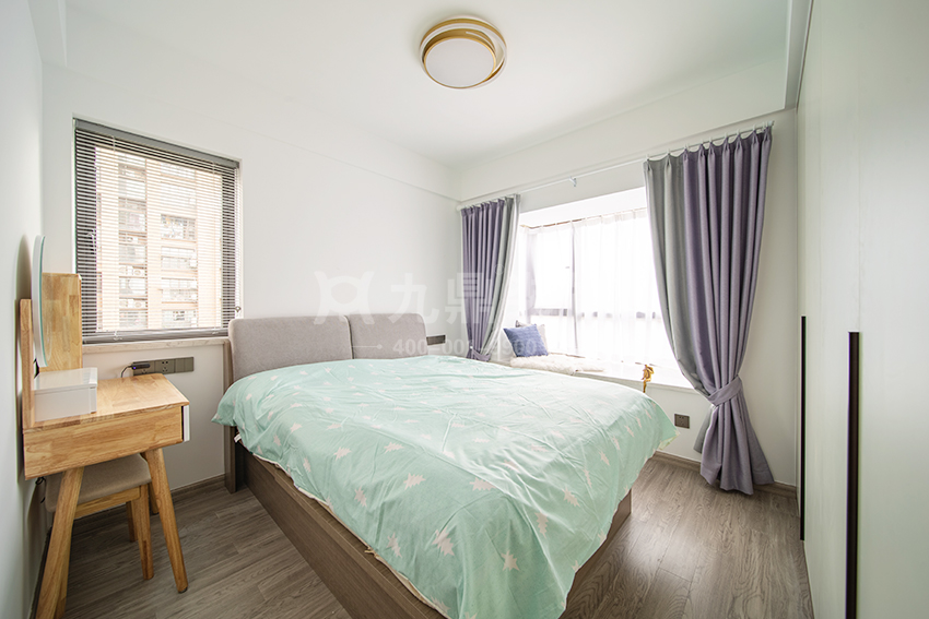 卧室裝(zhuang)修實景圖