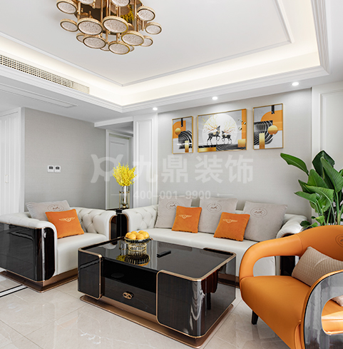 唐傢(jia)景府裝(zhuang)修案例1