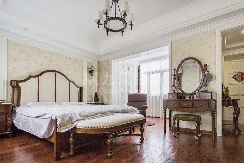 卧室裝(zhuang)修實景圖