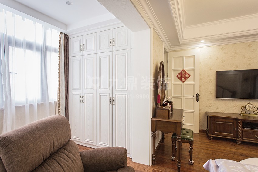 卧室裝(zhuang)修實景圖