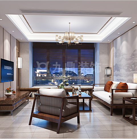 新(xin)中(zhong)式(shi)風格裝(zhuang)修效果圖