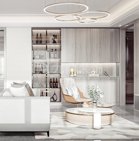 前(qian)灘名(míng)邸裝(zhuang)修效果圖