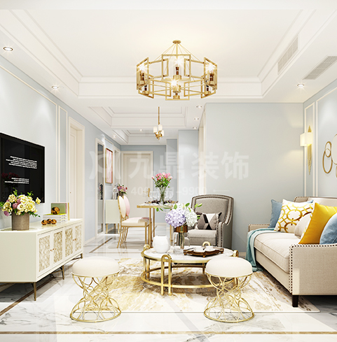 武林九裏裝(zhuang)修效果圖