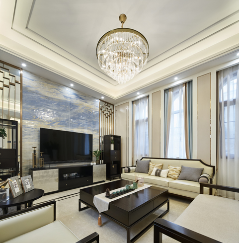 昆崙(lun)府别墅裝(zhuang)修案例