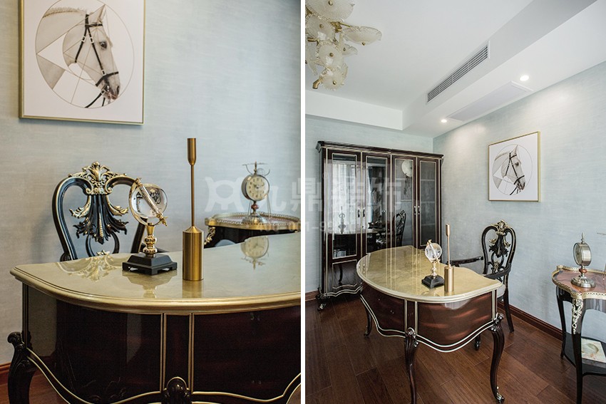 書房裝(zhuang)修實景圖