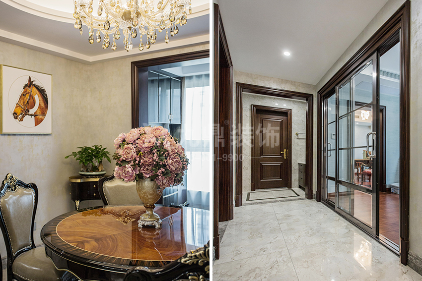 過(guo)道裝(zhuang)修實景圖