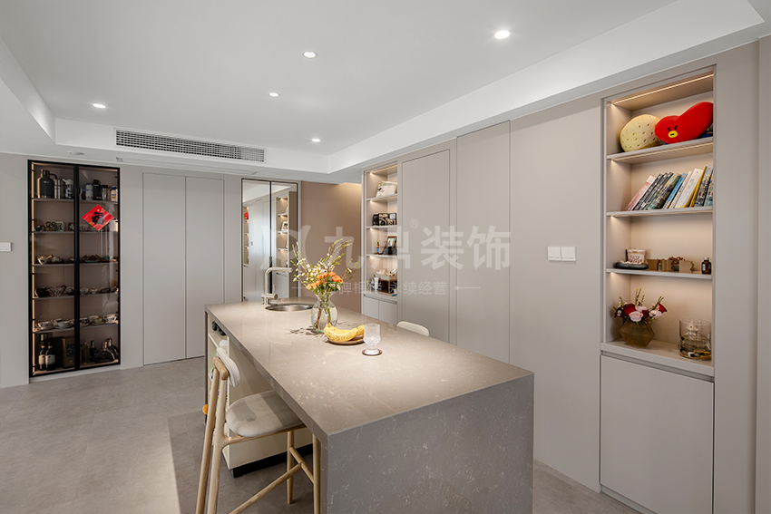 餐廳裝(zhuang)修實景圖