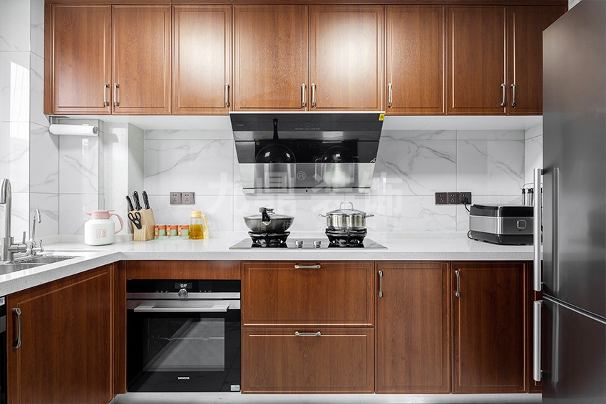 廚房裝(zhuang)修實景圖