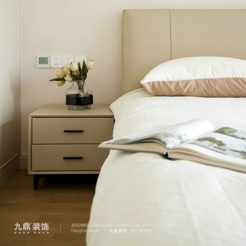 125㎡禹州.泊朗廷溫馨奶油風裝(zhuang)修案例