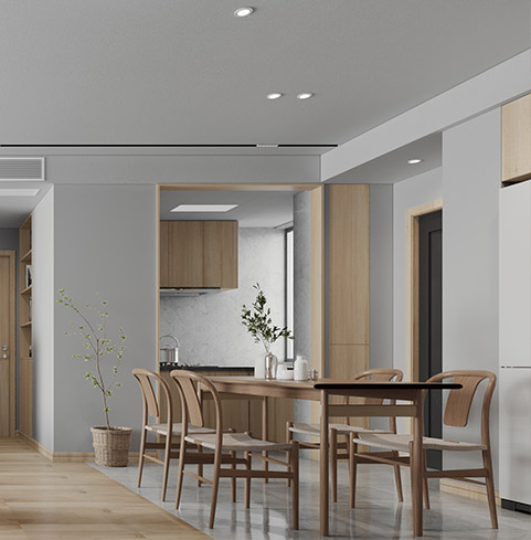 碧秀名(míng)庭80㎡日(ri)式(shi)簡約裝(zhuang)修案例