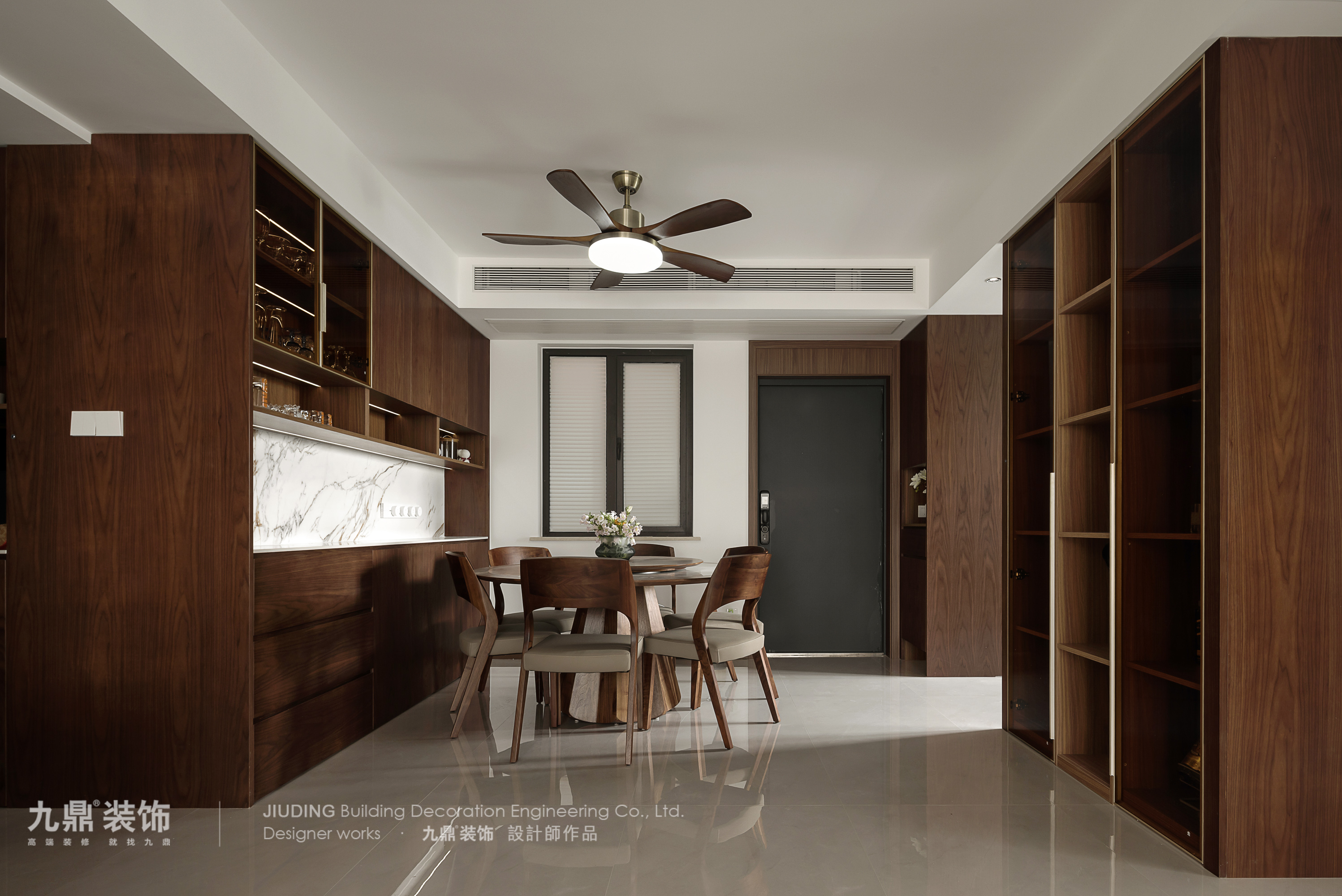 杭(hang)州中(zhong)鐵逸都130㎡現(xian)代(dai)中(zhong)式(shi)裝(zhuang)修案例